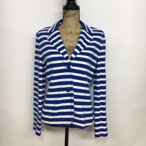 Gap Striped Blazer Sz M